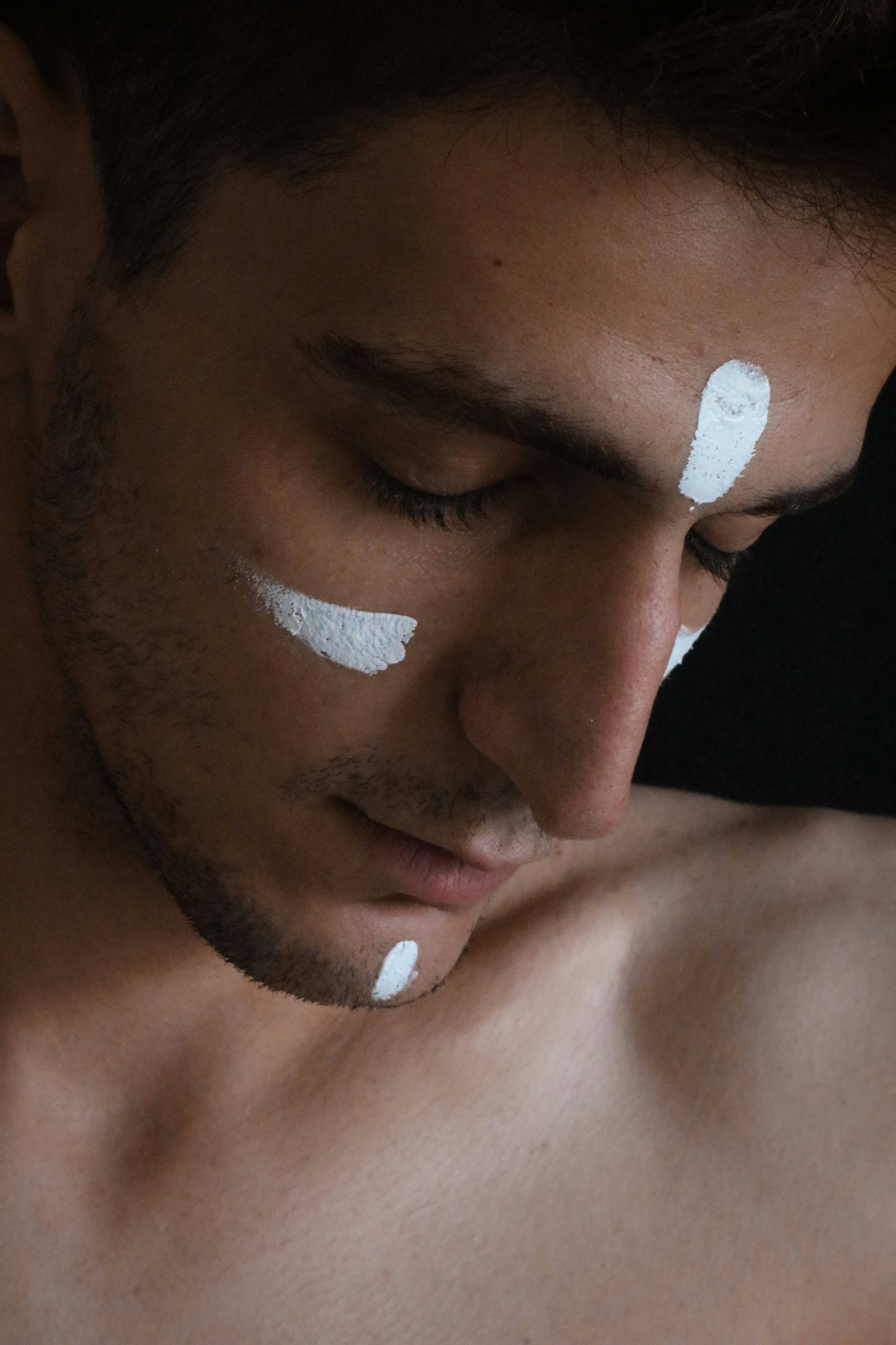 Beautiful woman with natural glowing skin